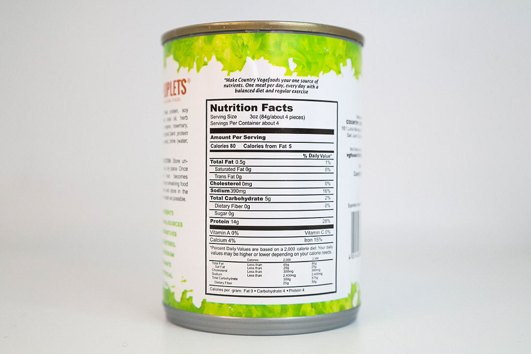Vegefoods Ve-G-Choplets (14.11 Oz. / 400g)
