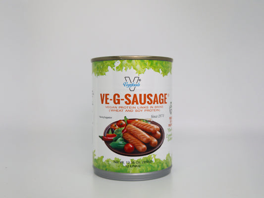 Vegefoods Ve-G-Sausage (12.35 Oz. / 350g / 12 Links)