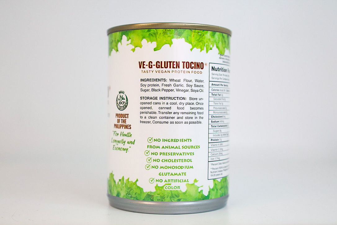 Vegefoods Ve-G-Gluten Tocino (14.11 Oz. / 400g)