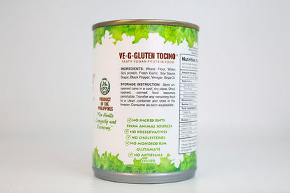 Vegefoods Ve-G-Gluten Tocino (14.11 Oz. / 400g)