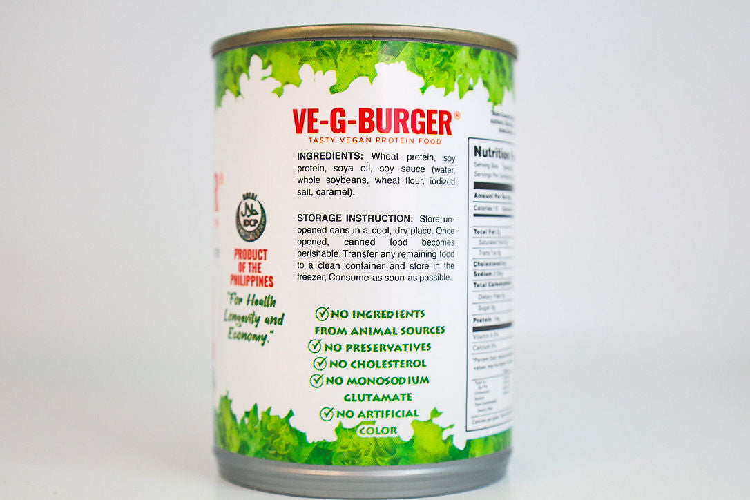 Vegefoods Ve-G-Burger (13.23 Oz. / 375g)
