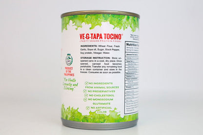 Vegefoods Ve-G-Tapa Tocino (12.35 Oz. / 350g)